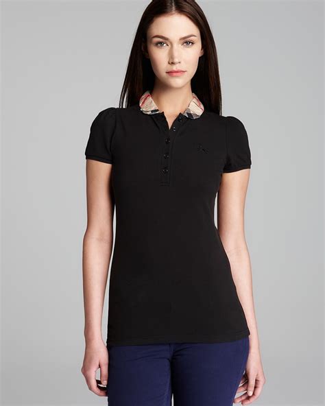 burberry polo t shirt women's